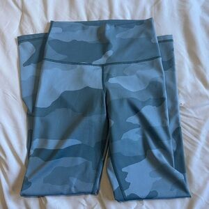 Aerie Olive Camo Leggings- Medium Long